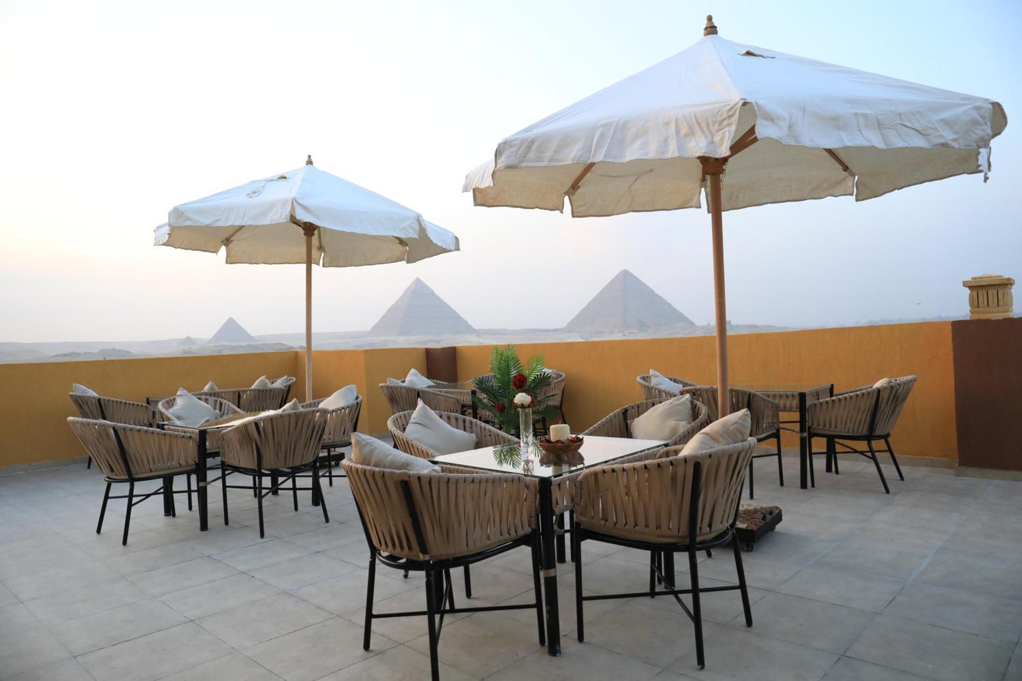 Pyramids Heart Hotel Kafret el-Gabal Exterior foto
