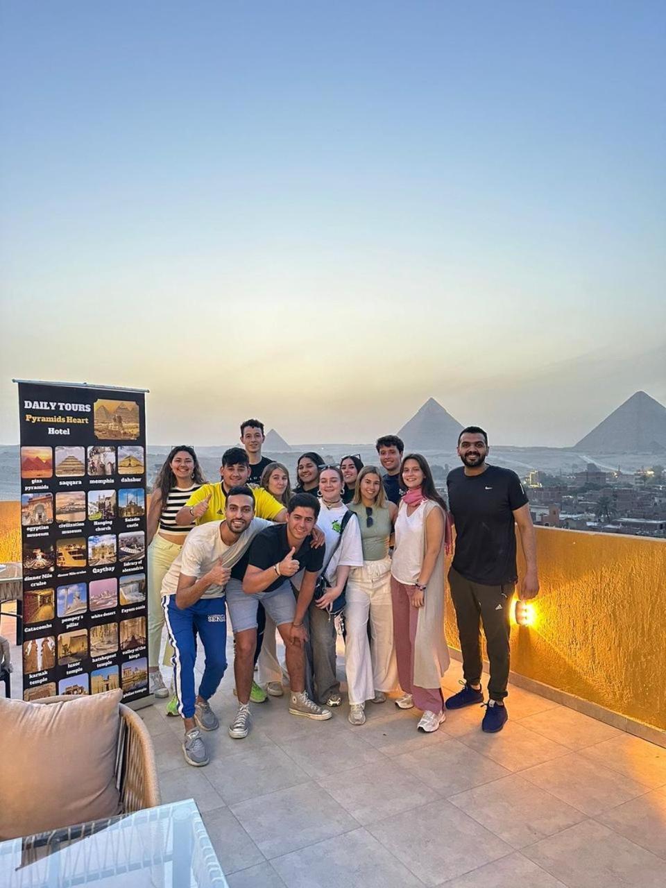 Pyramids Heart Hotel Kafret el-Gabal Exterior foto