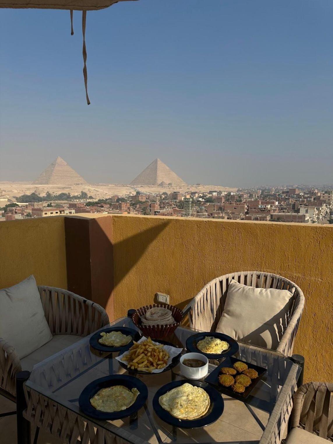 Pyramids Heart Hotel Kafret el-Gabal Exterior foto