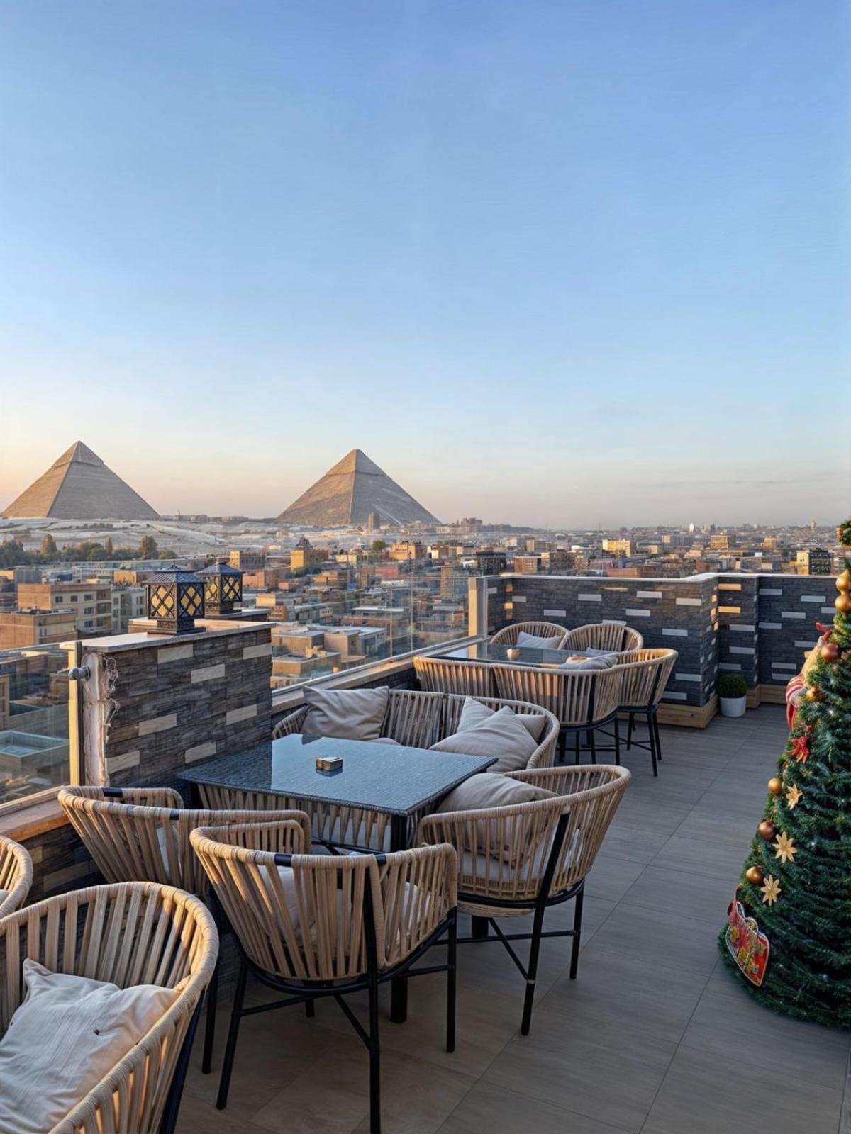Pyramids Heart Hotel Kafret el-Gabal Exterior foto